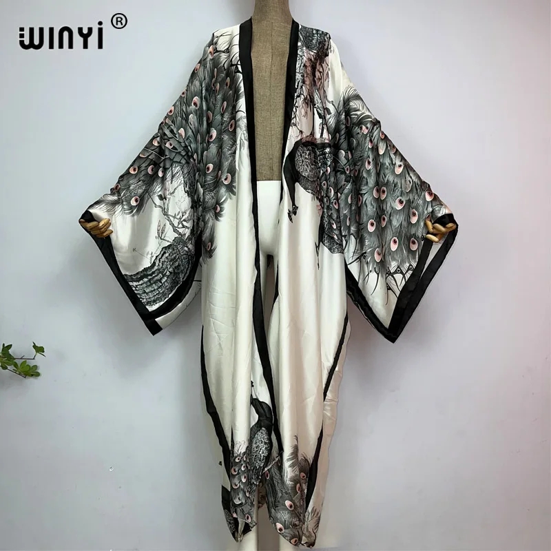 Young Women'S Formal Wear - WINYI kimono wanita motif merak klasik