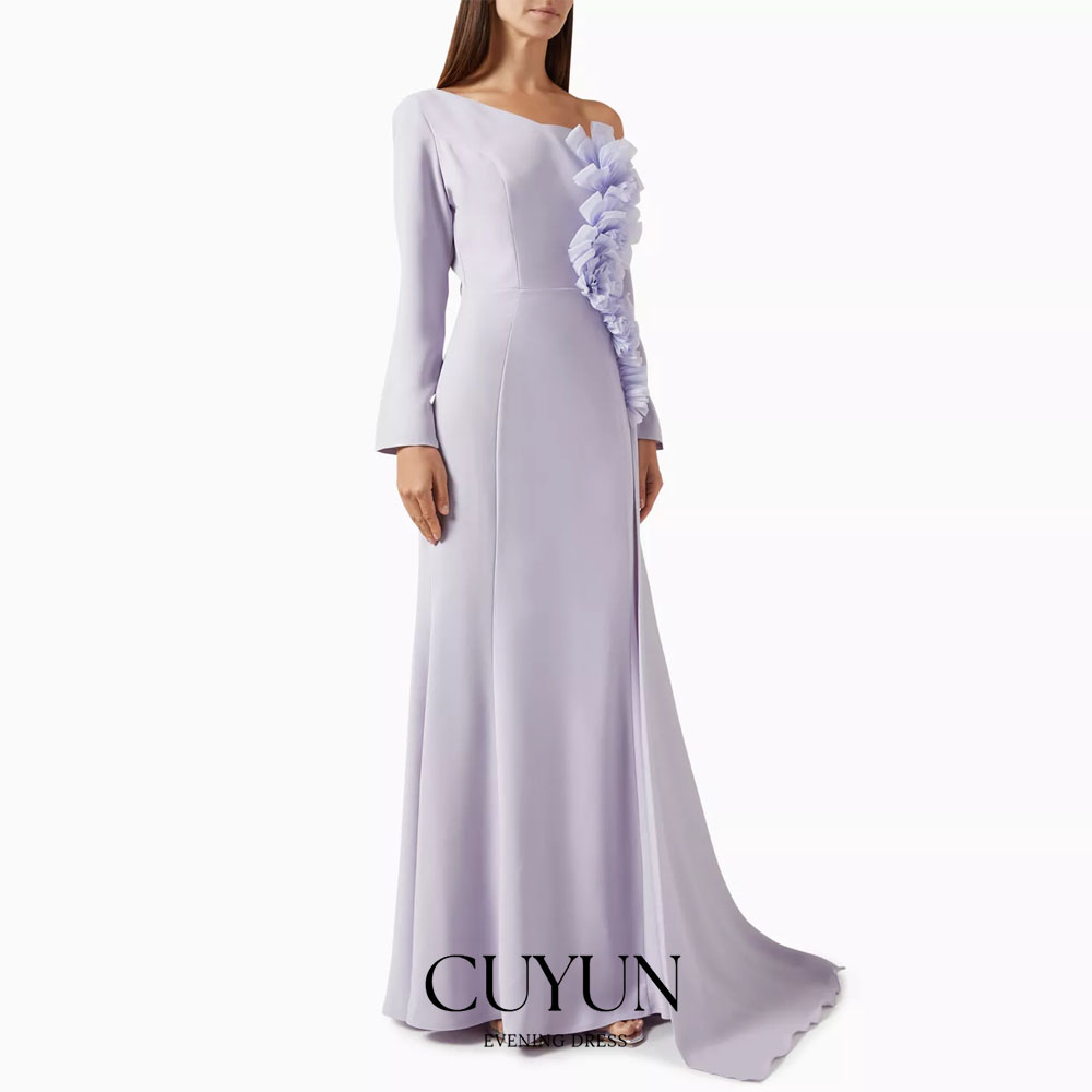 Women'S Formal Dinner Wear - Gaun Malam Formal Elegan Satu Bahu