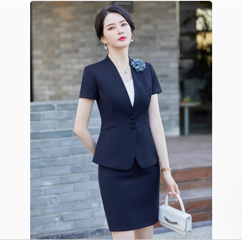 Formal Attire Woman - Jas baru, setelan rok profesional wanita