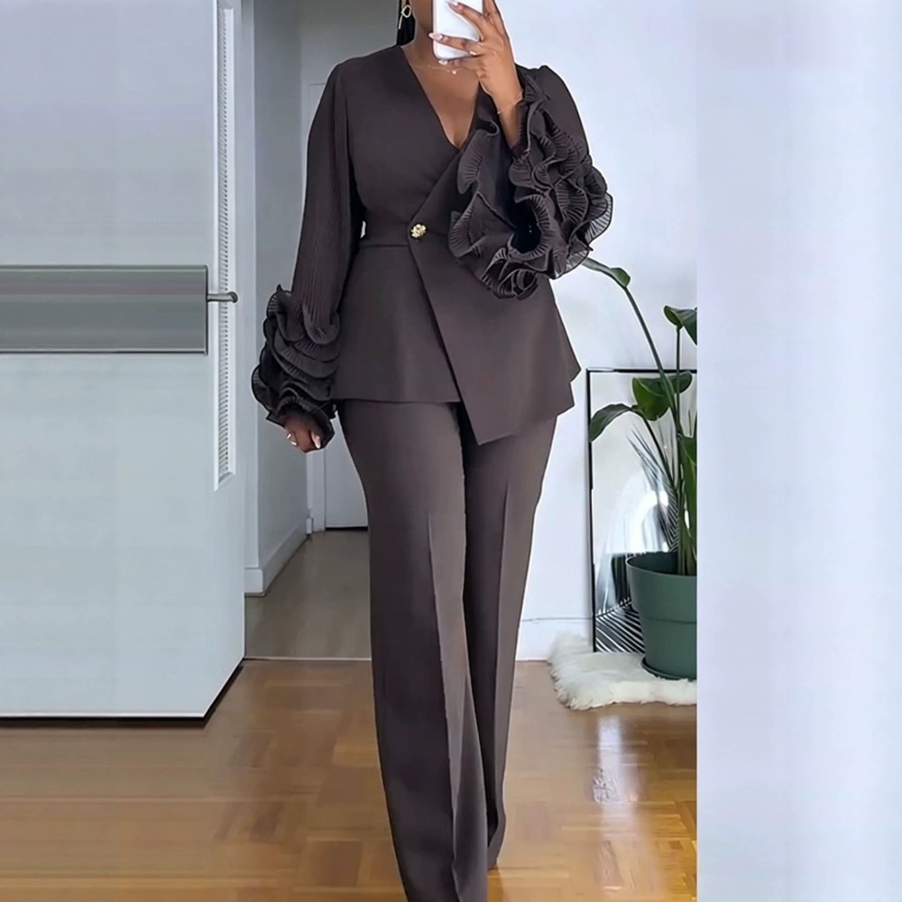 Women'S Formal Wear Pants - Setelan Celana 2 Potong Wanita Blazer