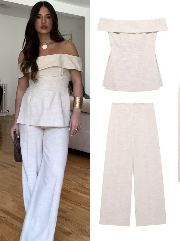 Women'S Formal Wear Pants - Setelan 2 potong: Celana panjang longgar