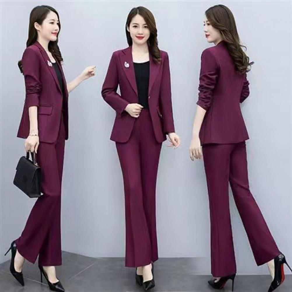 Women'S Formal Wear Suits - 2 Pcs/Set Setelan Jas Formal Wanita