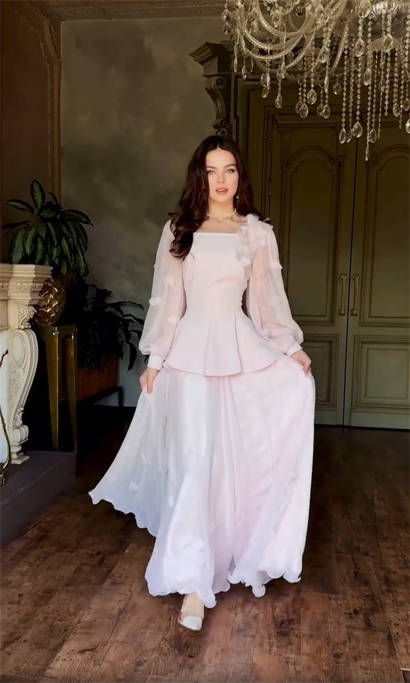 Women'S Formal Wear For Wedding Guest - Setelan Rok Wanita Arab 2 Pcs