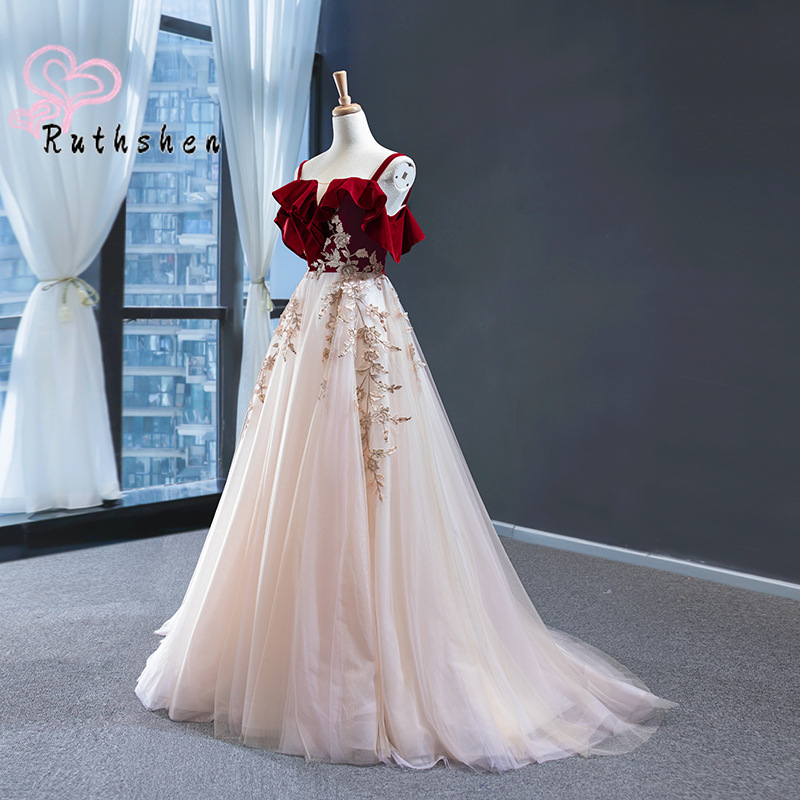 Formal Gala Wear Women - Gaun Malam Panjang Mewah 2025 Tali
