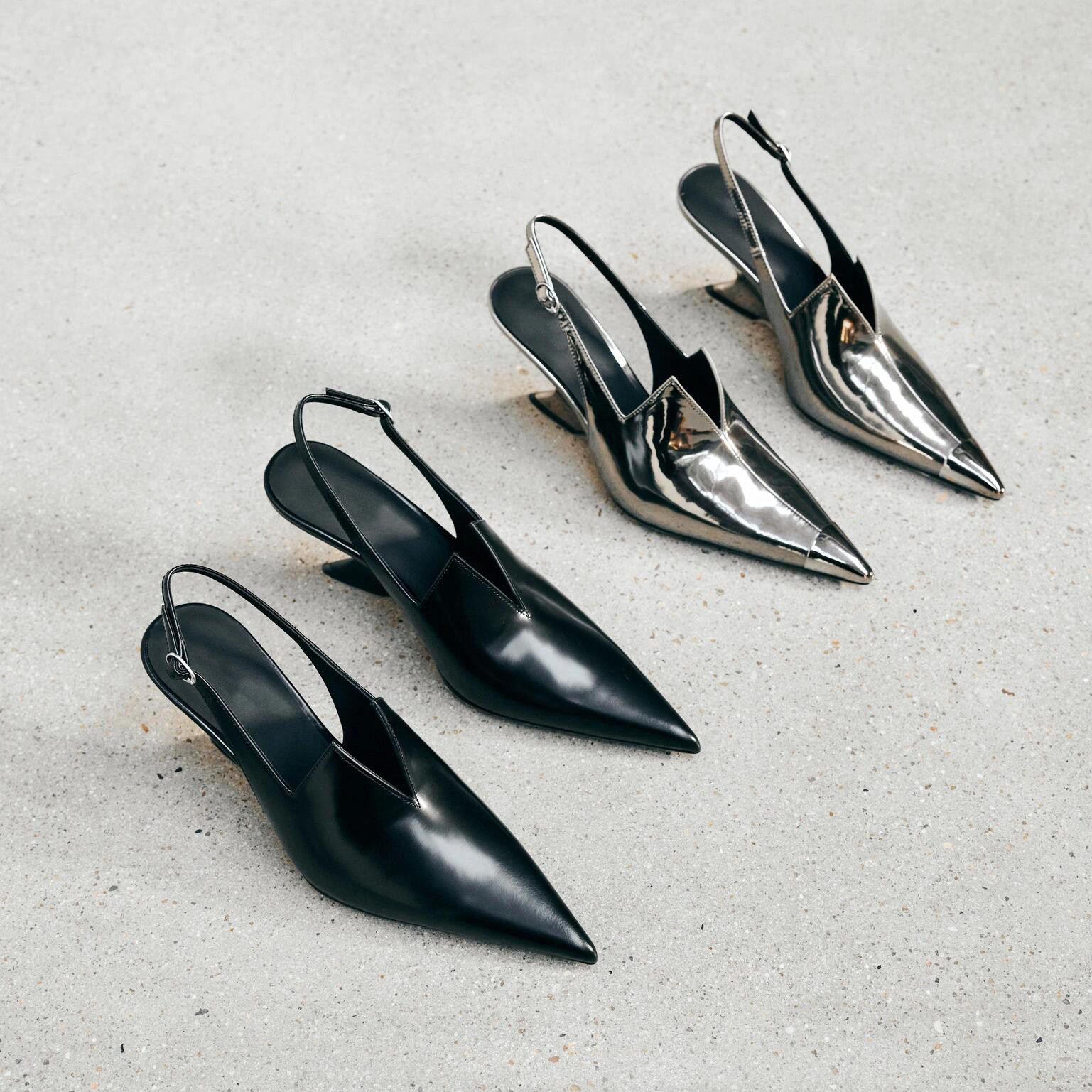 Sepatu Pumps Wanita Model V-Ne - Formal Women Daily Wear Sandals ulasan dan harga