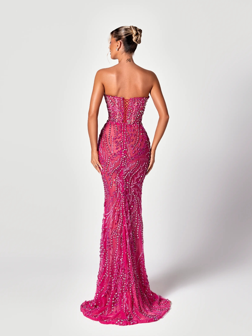 Gaun Malam Manis Model Cut Out - Formal Gala Wear Women ulasan dan harga