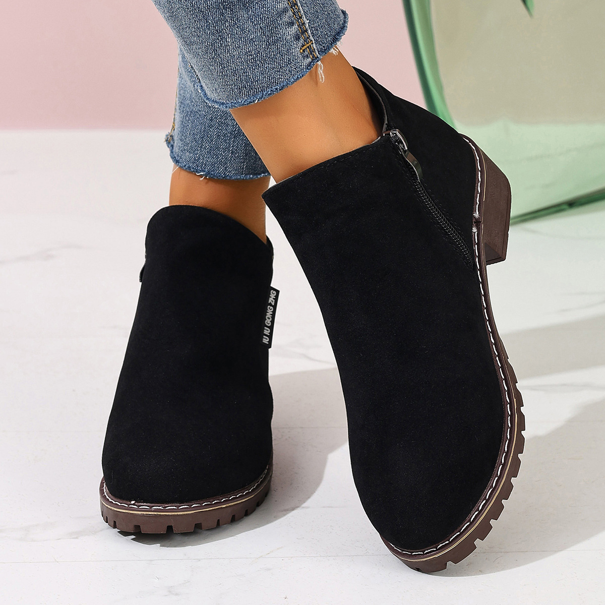 Sepatu Bot Wanita Musim Gugur  - Women Formal Wear Sale ulasan dan harga