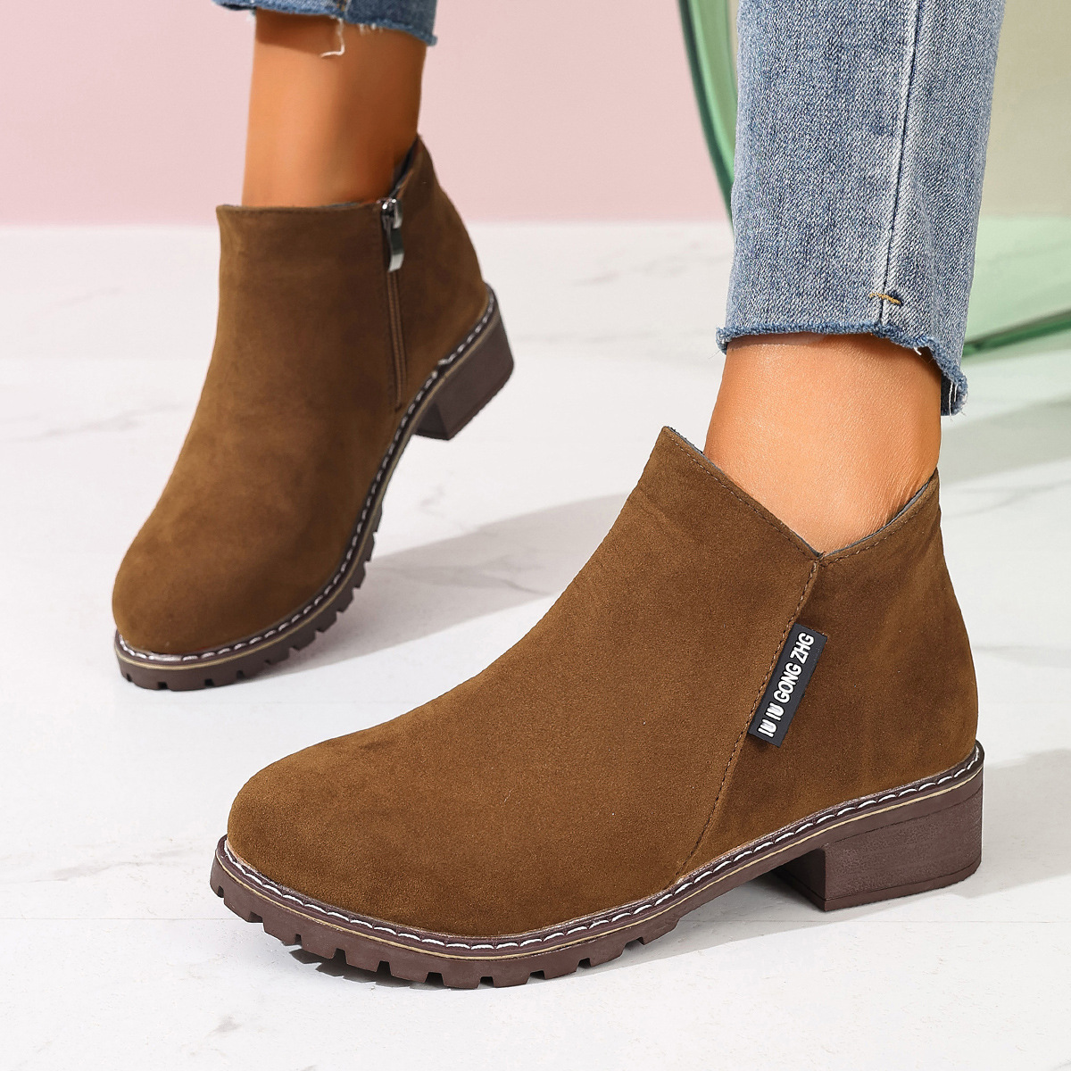 Sepatu Bot Wanita Musim Gugur  - Women Formal Wear Sale ulasan dan harga