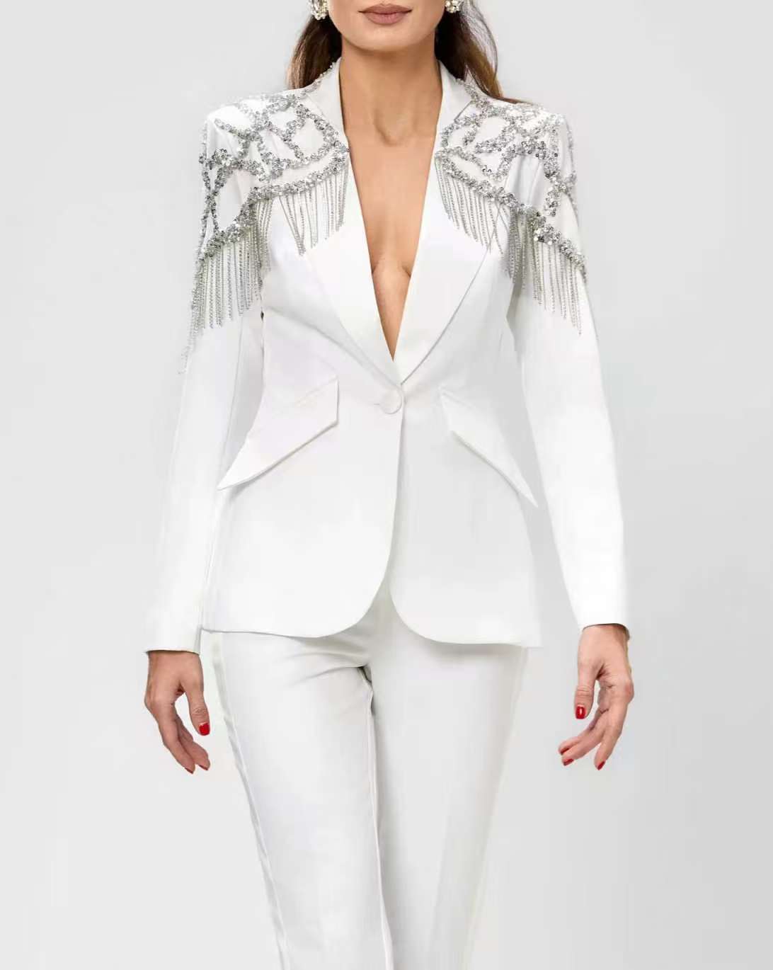 Set Setelan Wanita Manik-manik - Women'S Formal Wear For Wedding Guest ulasan dan harga
