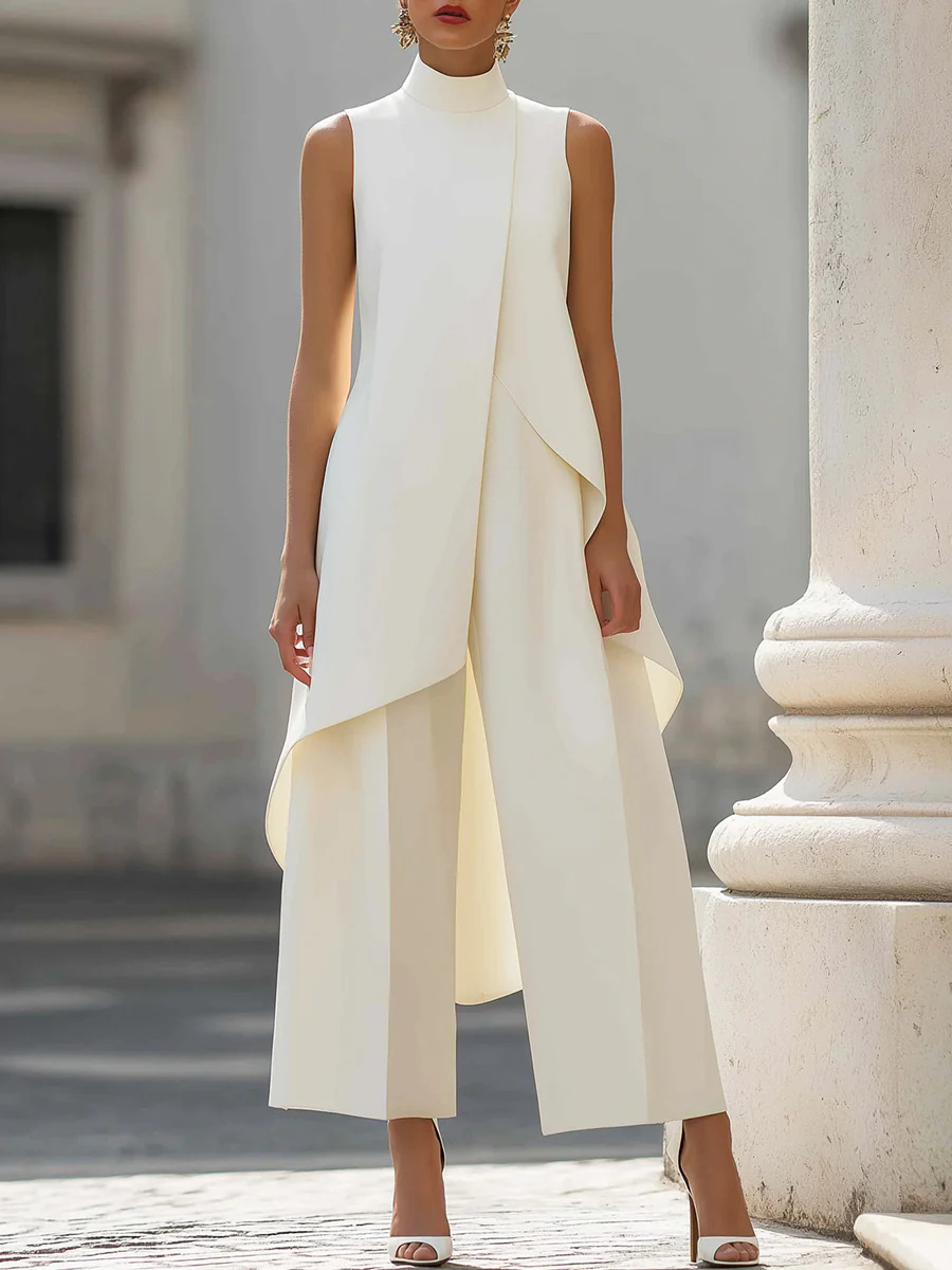 Setelan Wanita Berkerah Tinggi - Women'S Formal Wear Pants ulasan dan harga