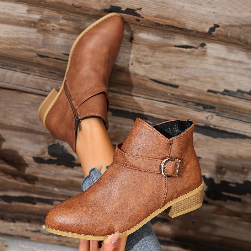Sepatu Boots Wanita Musim Gugu - Women Formal Wear Sale ulasan dan harga