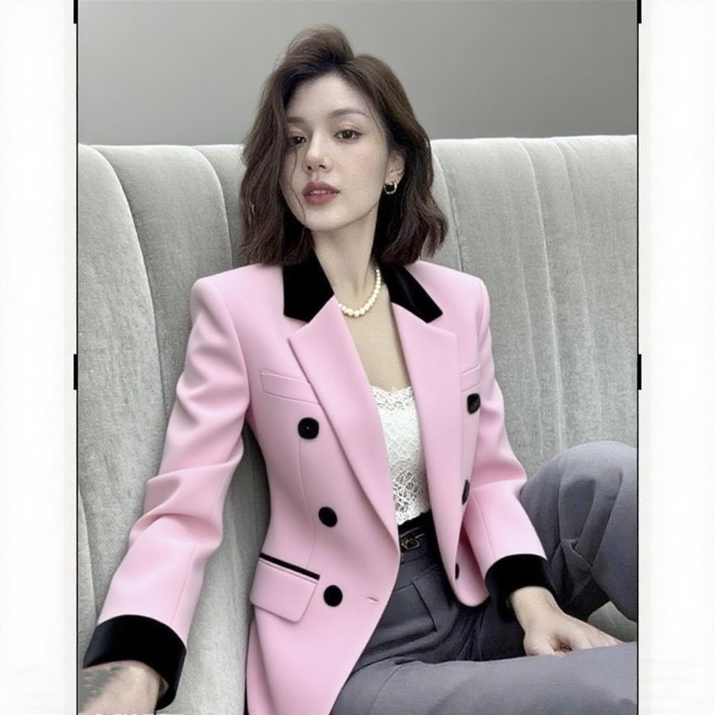 Blazer Wanita Slim Fit Warna P - Formal Attire Woman ulasan dan harga