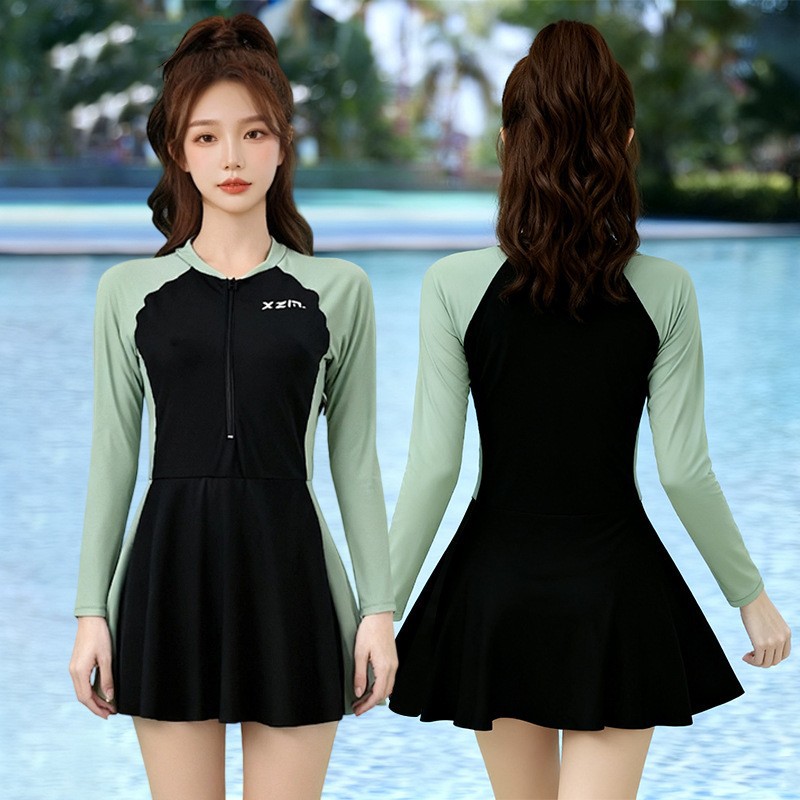 Baju Renang Wanita Lengan Panj - Young Women'S Formal Wear ulasan dan harga