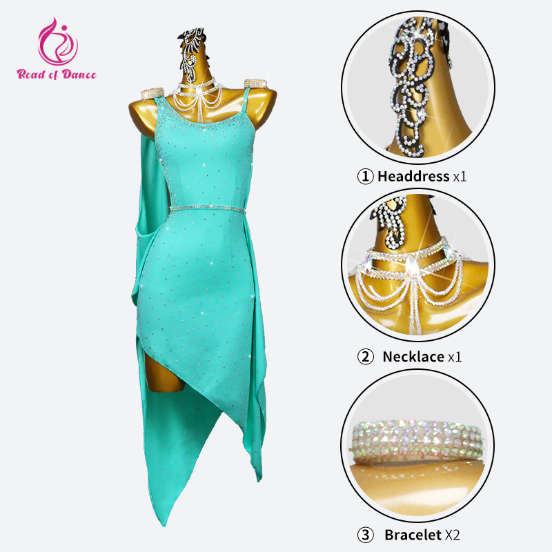 Gaun Tari Latin Baru 2026 Rok  - Women'S Formal Wear For Girls ulasan dan harga