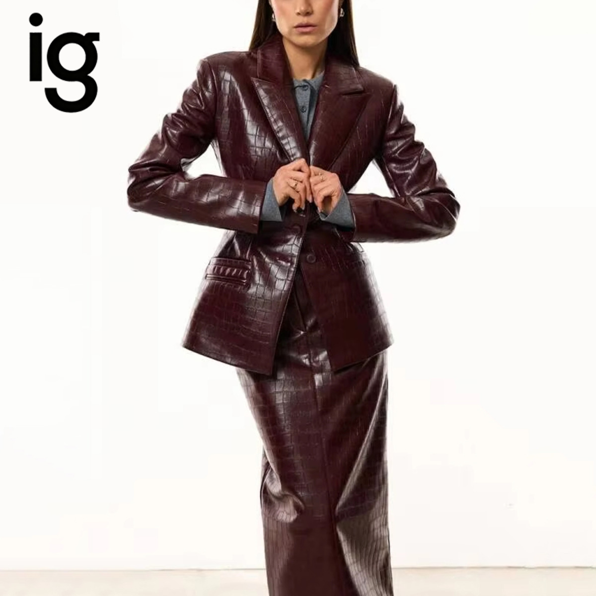 IG Setelan Wanita 2 Potong Kul - Women'S Formal Wear Suits ulasan dan harga