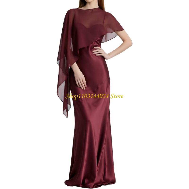 N5KE Bungkus Selendang Sifon M - Women'S Formal Wear For Wedding Guest ulasan dan harga