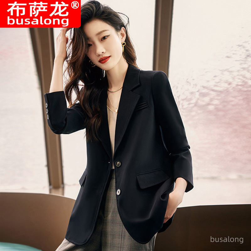 Jaket Blazer Musim Gugur Musim - Women Formal Wear Sale ulasan dan harga