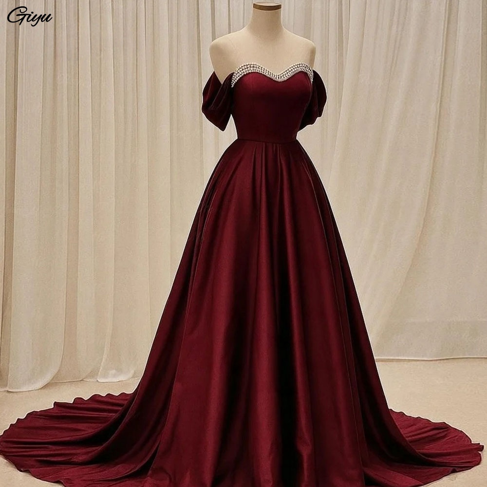 Gaun Pesta Wanita Giyu Brown K - Women'S Formal Dinner Wear ulasan dan harga