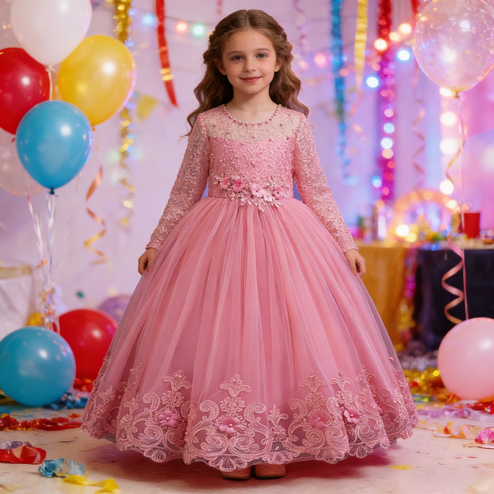 Gaun anak perempuan Gaun panja - Women'S Formal Wear For Girls ulasan dan harga