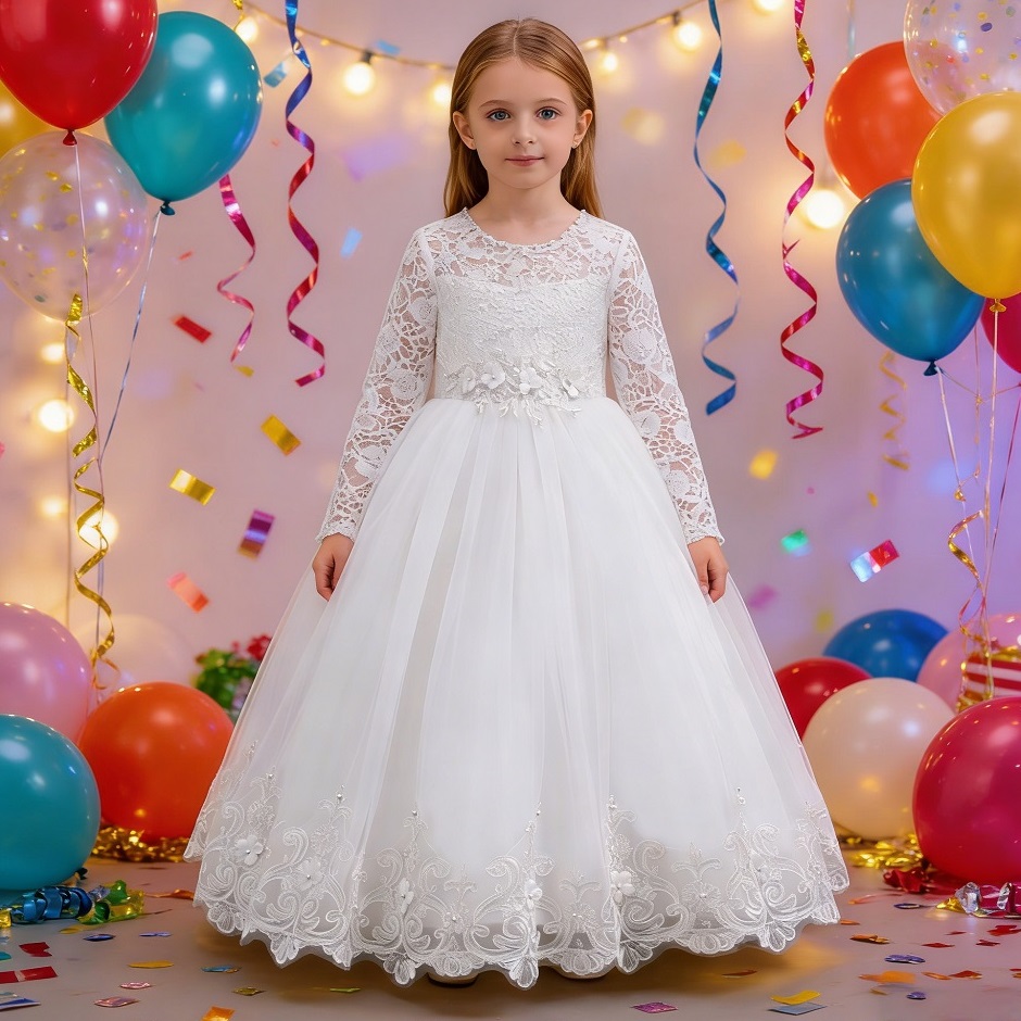 Gaun anak perempuan Gaun panja - Women'S Formal Wear For Girls ulasan dan harga