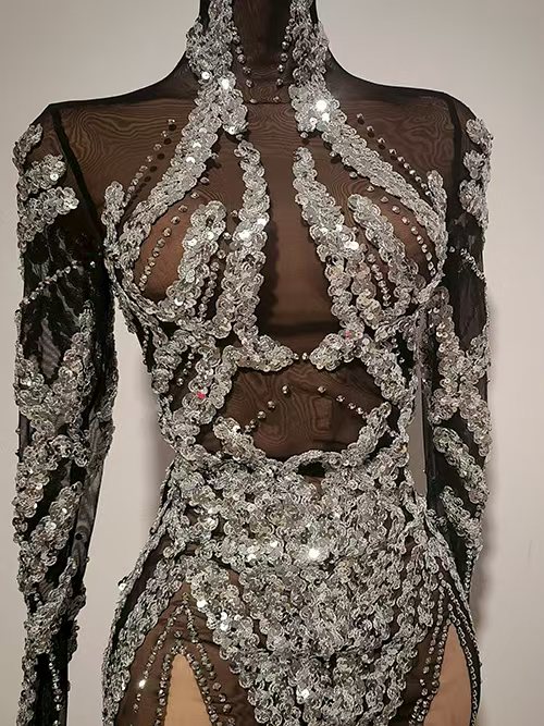 Gaun Malam Berpayet Yinsen unt - Formal Attire Woman ulasan dan harga