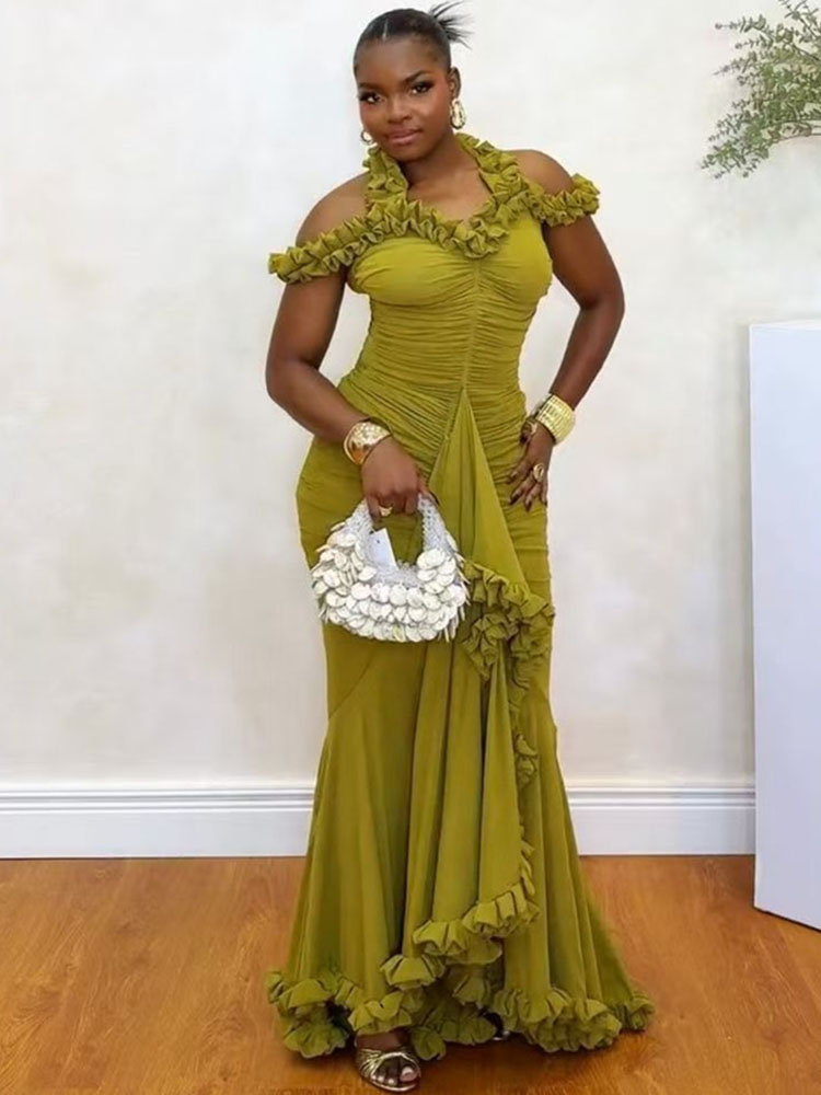 Gaun Pesta Pernikahan Seksi Mo - Women'S Formal Wear For Wedding Guest ulasan dan harga