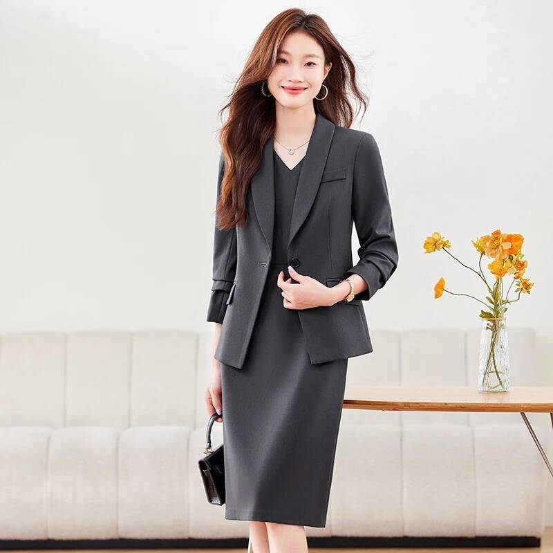 Setelan Bisnis Wanita Berkuali - Women'S Formal Wear Suits ulasan dan harga