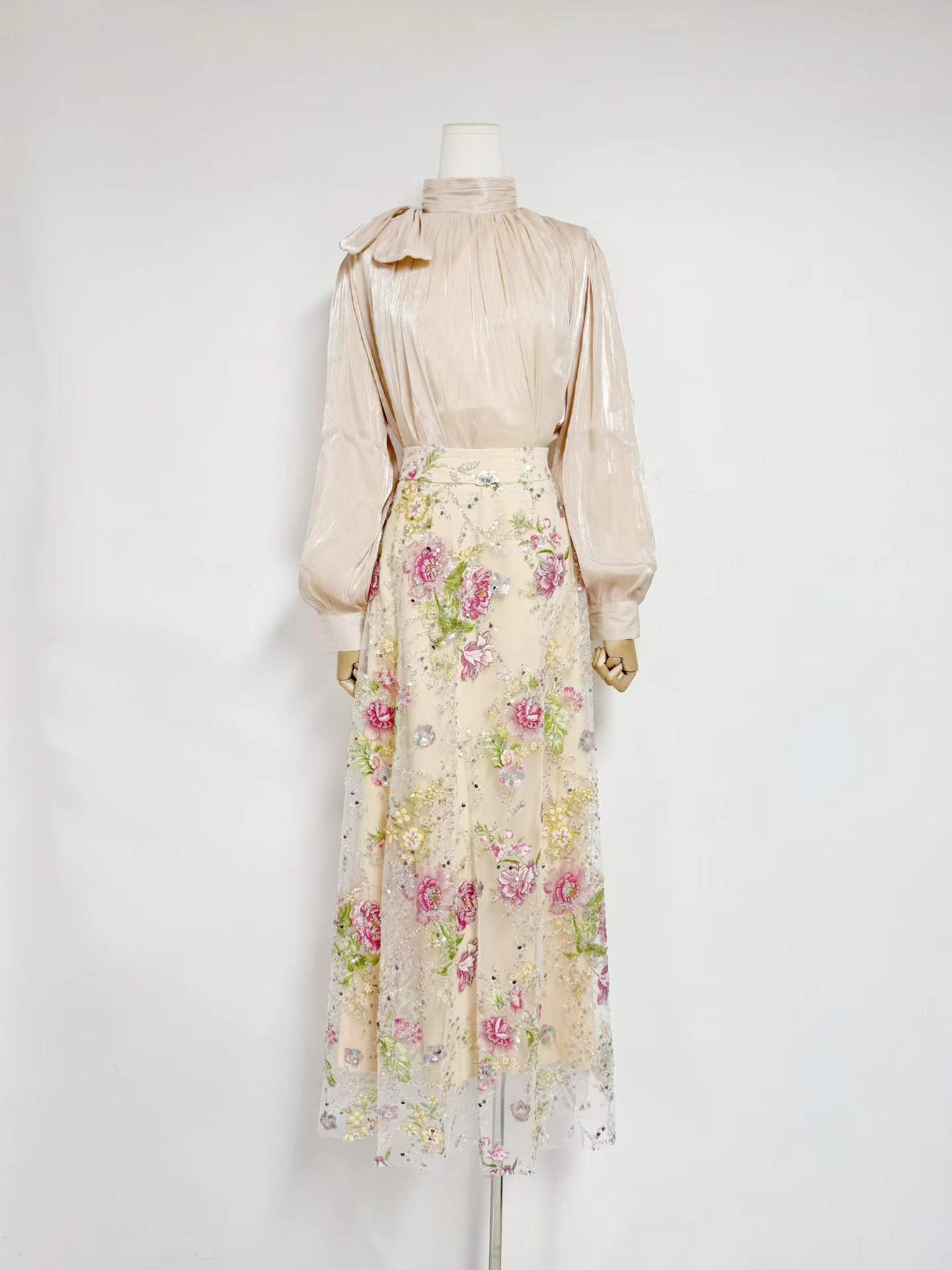 VGH Set Dua Potong Motif Bunga - Women'S Formal Wear Suits ulasan dan harga
