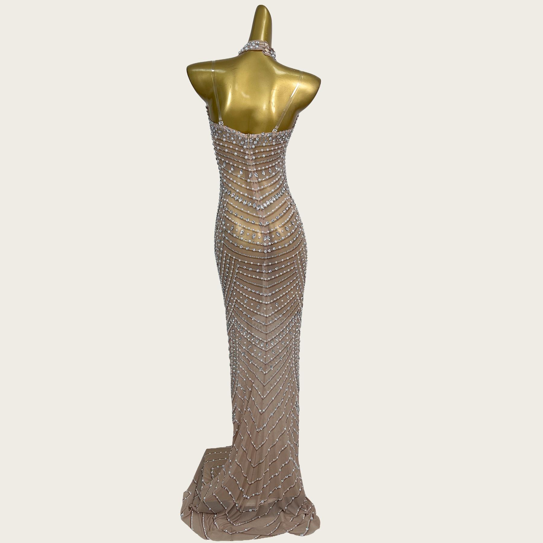Gaun Malam Putri Duyung Berlia - Formal Gala Wear Women ulasan dan harga