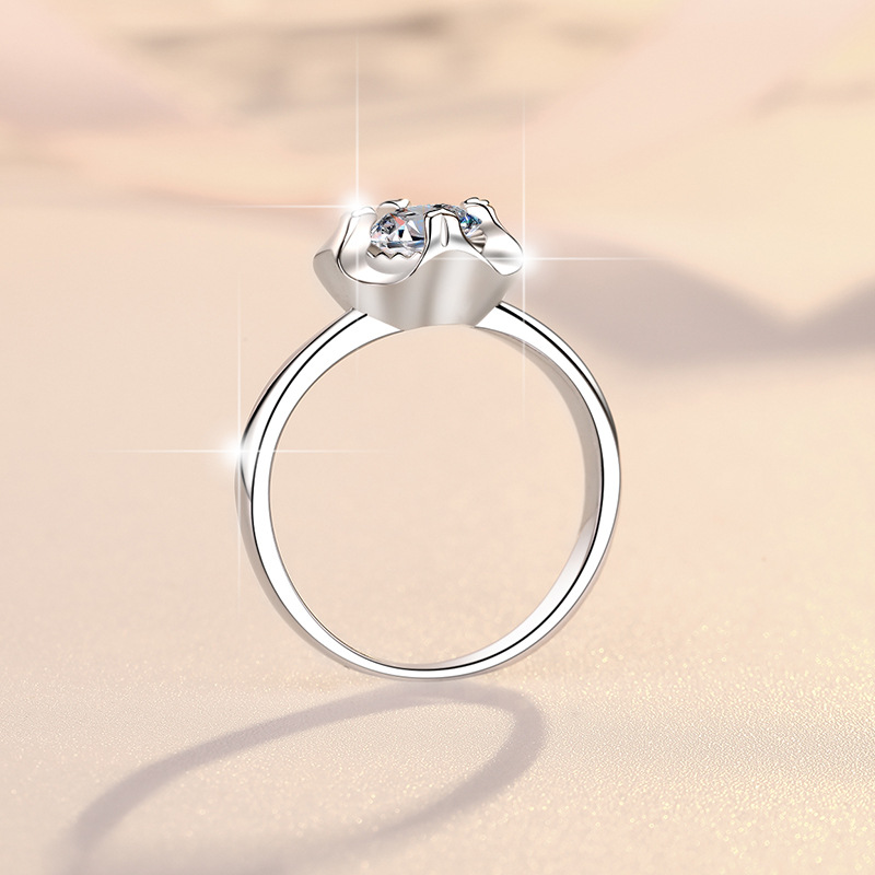 Cincin shank berbentuk bunga m - Formal Gala Wear Women ulasan dan harga