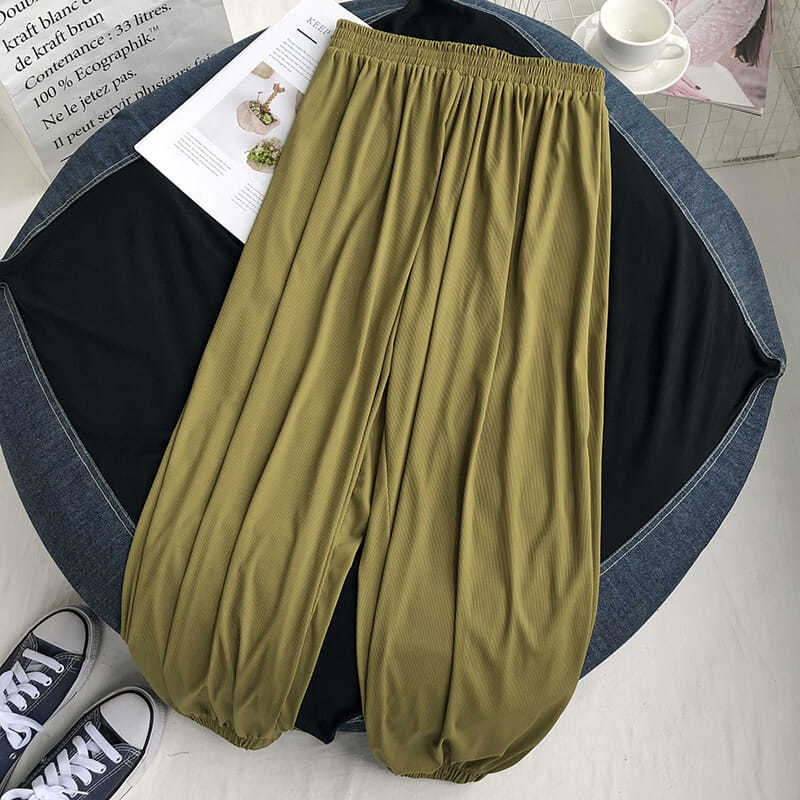 Celana Tipis Musim Panas 150KG - Women'S Formal Wear Pants ulasan dan harga