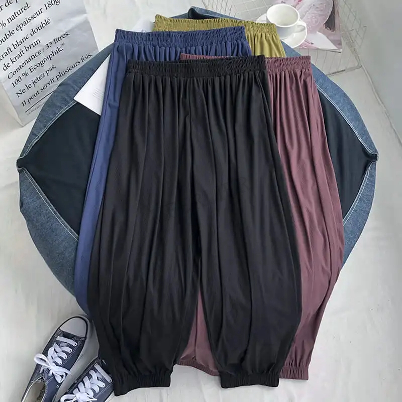 Celana Tipis Musim Panas 150KG - Women'S Formal Wear Pants ulasan dan harga