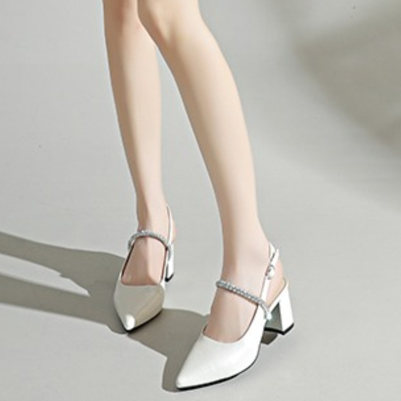 Sepatu Pumps Wanita Berujung P - Formal Women Daily Wear Sandals ulasan dan harga