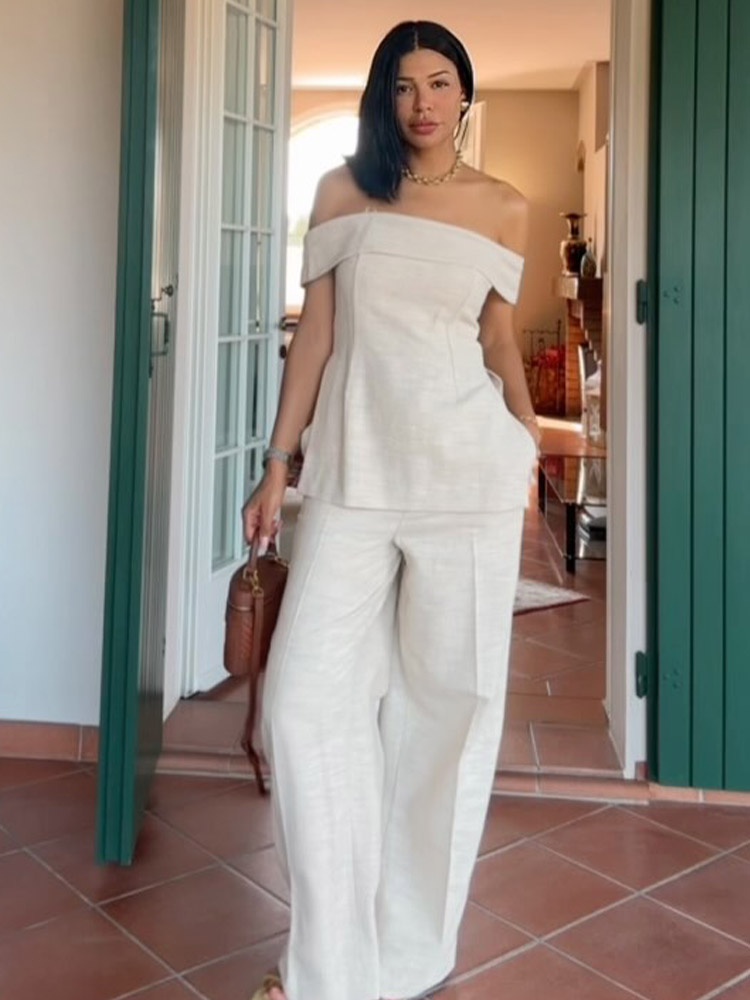 Setelan 2 potong: Celana panja - Women'S Formal Wear Pants ulasan dan harga