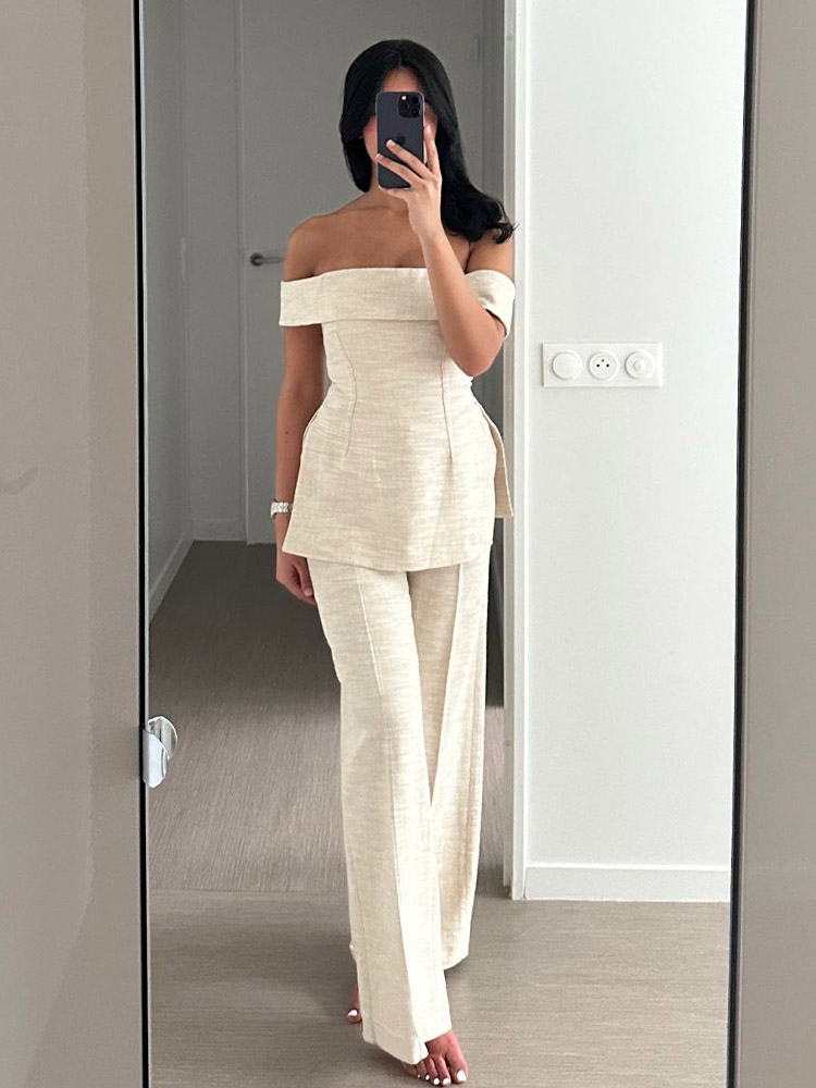 Setelan 2 potong: Celana panja - Women'S Formal Wear Pants ulasan dan harga