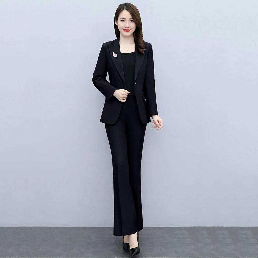 2 Pcs/Set Setelan Jas Formal W - Women'S Formal Wear Suits ulasan dan harga