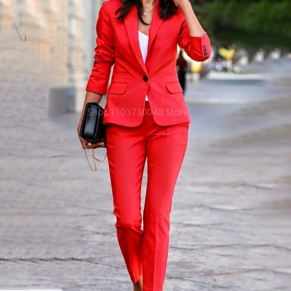 Setelan Blazer dan Celana Wani - Women'S Formal Wear Suits ulasan dan harga