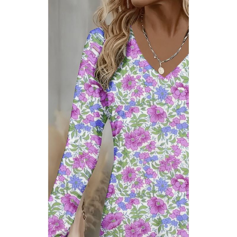 Atasan Wanita Elegan V-Neck Le - Women'S Formal Wear For Wedding Guest ulasan dan harga