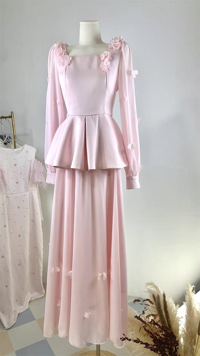 Setelan Rok Wanita Arab 2 Pcs  - Women'S Formal Wear For Wedding Guest ulasan dan harga