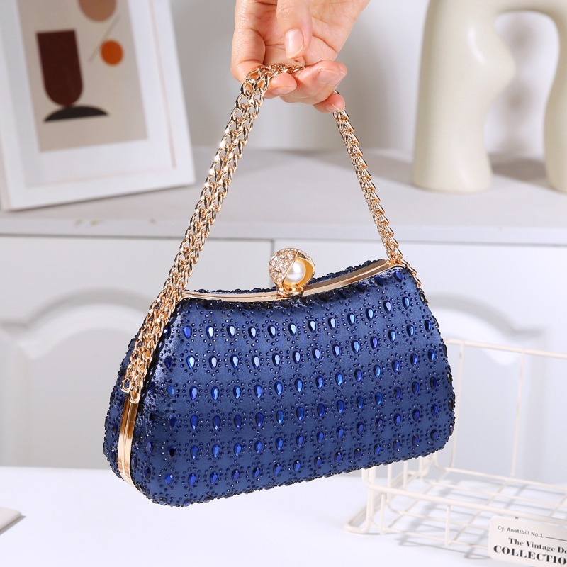 Tas Tangan Tetesan Air Bertata - Women'S Formal Dinner Wear ulasan dan harga