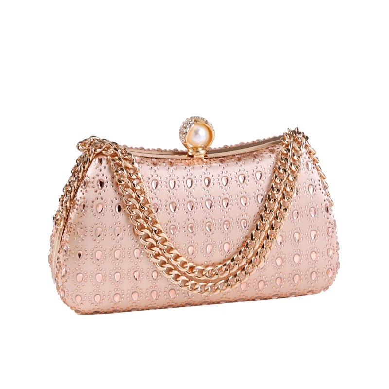 Tas Tangan Tetesan Air Bertata - Women'S Formal Dinner Wear ulasan dan harga